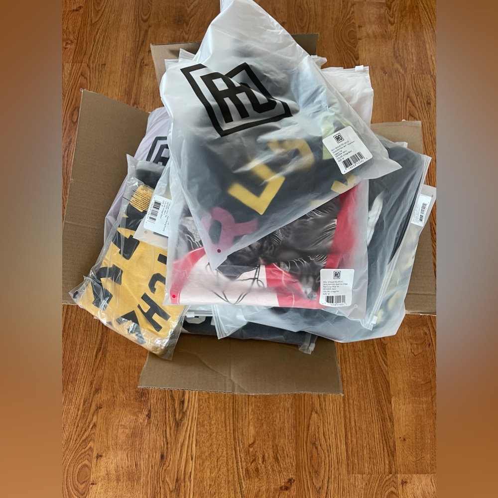 Roots of fight assorted sweaters & t-shirts. Brand new with tags